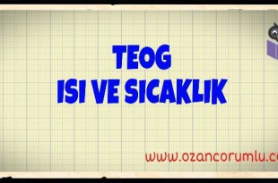 TEOG Isı ve Sıcaklık