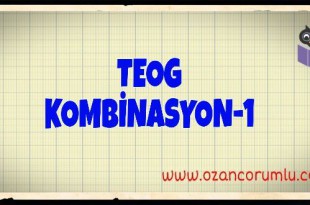 TEOG Kombinasyon-1