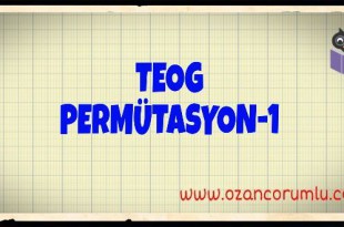 TEOG Permütasyon-1