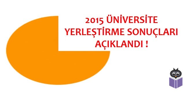 2015 Üniversite Yerleştirme Sonuçları Açıklandı