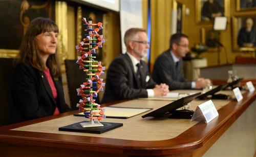 Nobel Kimya Ödülü DNA modeli