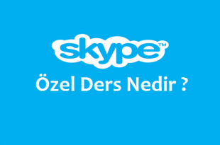 Skype Özel Ders Nedir