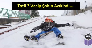 Yarın İstanbul'da Okullar Tatil Mi Vasif Şahin Açıkladı...