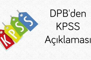 DPB'den-KPSS-Açıklaması